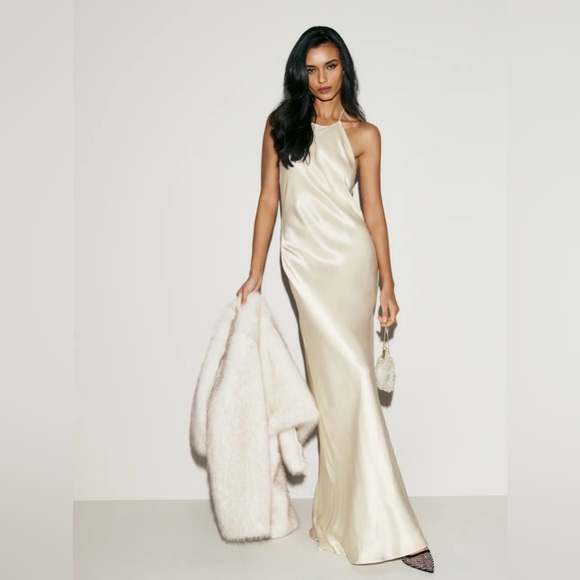 Reformation Dresses & Skirts - Reformation Jeany Silk Dress in Fiore di Latte